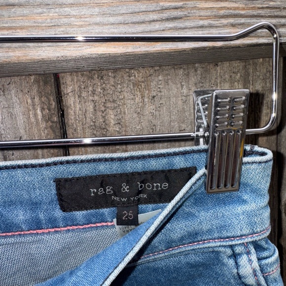 Rag & Bone Broken Mara Vintage Cigarette Jeans Size 25 - Picture 6 of 11